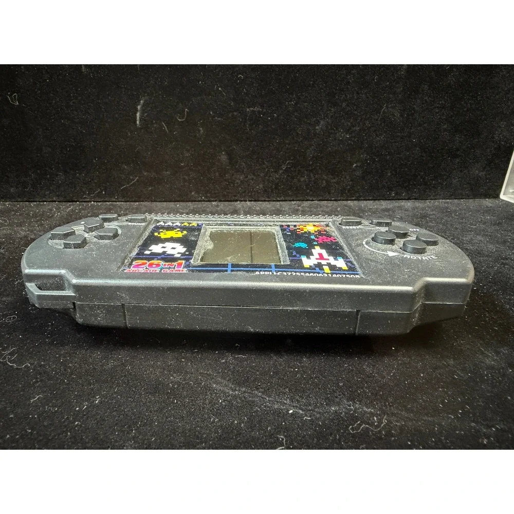 26 in 1 Arcade Game Handheld LCD Electronic Retro Portable Console Black APPLLC